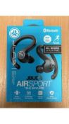 JLab JBuds Air Sport True Wireless Earbuds with IP66 Sweat Proof, Black