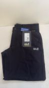Jack Wolfskin Kids Activate Pants, Black, Size 176 Cm