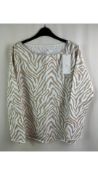 Juvia Loungewear Long Sleeved Top, Camel, Size S