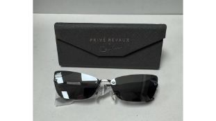 Prive Revaux Sunglasses, The Goldie, 64-13-145, Black/Gold