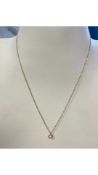 Three Pilgrim Tessa Gold Tone Round Crystal Necklace