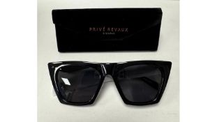 Six pairs of Prive Revaux Sunglasses, The Victoria, 56-19-145, Black