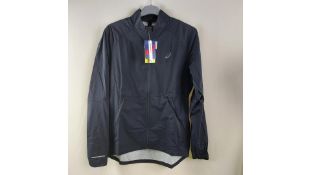 Two Asics Men's Ventilate Jacket, Black Size S