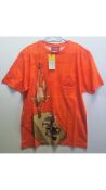 Seven Thames Chicken Men's Limited Edition T-Shirt, Orange, Size L