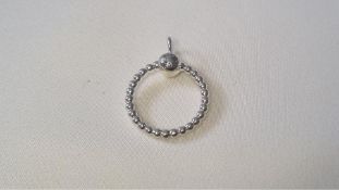 Pandora Sterling Silver O Pendant