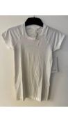Three Lululemon Women's Swifty Tech Tee, White, Size US 6/UK 10
