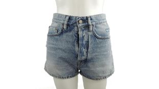 Two Acne Studios Women's BK-WN Denim Shorts Size 23 165/58A