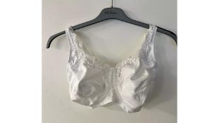 Two Royce Women's Rhianna Comfort Bras, White, 32FF