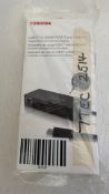 Two Toshiba Docking Station USB-C, VGA, HDMI GigE for Dynabook Toshiba