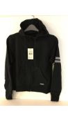 Stronger Women's Signature Zip Women's Hoodie, Black, Size M
