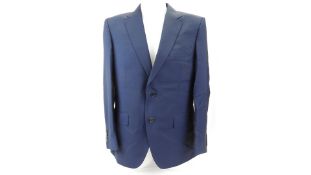 Gieves & Hawkes Men's Woven and Mohair Suit Jacket, Navy, Size 40S