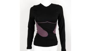 Factor 1 Plus Womens Long Sleeve Base Layer Stretch Top, Medium