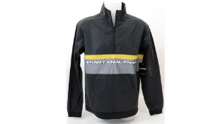 Pink Dolphin Women's Reflective Wave Club Anorak, Black, Size Medium