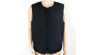 Folk Men's Wadded Gillet, Micro Rips UK Medium, 3