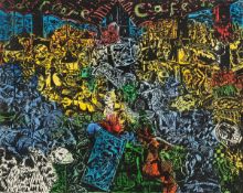 Jörg Immendorff. ”Café de Flore”. 1993