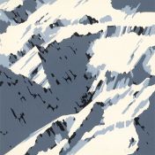Gerhard Richter. ”Schweizer Alpen I (B2)”. 1969