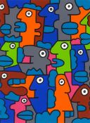 Thierry Noir. ”ICH HABE MOMENTAN UNHEIMLICH VIEL ZU TUN”. 2011