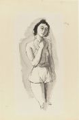 Karl Hofer. Standing girl.