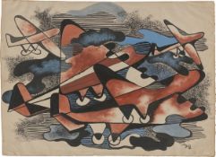 Rudolf Ausleger. Untitled (airplanes). 1948