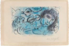 Marc Chagall. ”Le joueur de flûte”. 1957