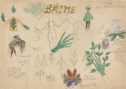 George Grosz. ”Bäume”. 1950s