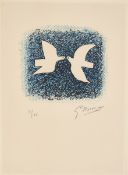 Georges Braque. ”Couple d'oiseaux”. 1963