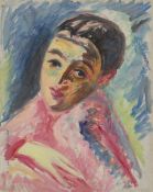 Ivo Hauptmann. Female head.