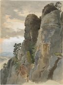Viktor Paul Mohn. Elbe Sandstone Mountains.