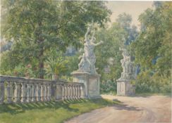 Ernst Erwin Oehme. The Great Garden in Dresden.