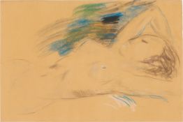 Wilhelm Lehmbruck. ”Liegender Frauenhalbakt”. 1915