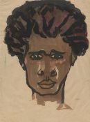 Emil Nolde. ”Junger Mann aus Papua-Neuguinea”. 1914