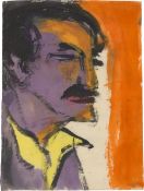 Emil Nolde. ”Porträt Hermann Probst”. Before 1921