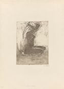Emil Nolde. ”Kniendes Mädchen”. 1907