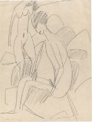 Ernst Ludwig Kirchner. ”Badende Fehmarn”. 1912