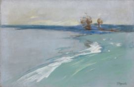 Karl Hagemeister. ”Winterlandschaft”. Circa 1904
