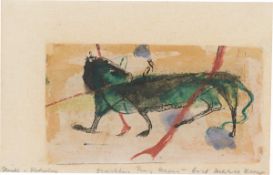 Franz Marc. ”Kleines Fabeltier I”. 1912