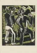 Karl Schmidt-Rottluff. ”Zwei Bauern”. 1926