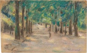 Max Liebermann. ”Allee (wohl Haarlem)”. 1907