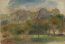 Auguste Renoir. ”Le Baou de Saint Jeannet - Fragment”. Circa 1902