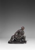 Ernst Barlach. ”Der Melonenesser”. 1907