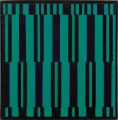 Günter Fruhtrunk. ”GESTAUTES GRÜN, ET. II”. 1965