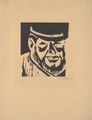 Max Pechstein. ”Fischerkopf IX”. 1911
