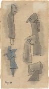 Lyonel Feininger. Ghosties. 1950s