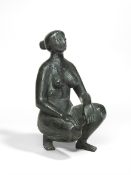 Fritz Fleer. Squatting female. 1963
