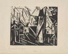 Lyonel Feininger. ”Dorf”. 1919