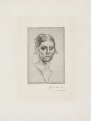 Pablo Picasso. ”Portrait d'Olga Picasso”. 1920/61