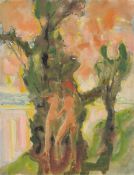 Max Kaus. ”Frauen am abendlichen Ufer”. 1936