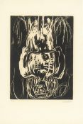 Georg Baselitz. ”Rote Mutter, schwarzes Kind”. 1985/86