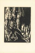 Georg Baselitz. ”Mann mit Tanne IV (mit Rot)”. 1985/86