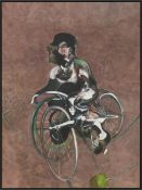 Francis Bacon. ”Portrait of George Dyer Riding a Bicycle 1966” (Small). 1966/2015